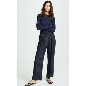 Vince Belted Wide Leg Pants